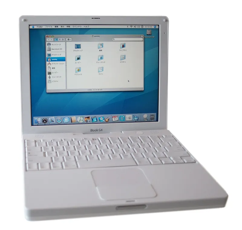 Apple iBook personal computer