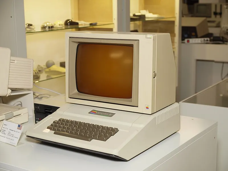 Apple II Europlus personal computer