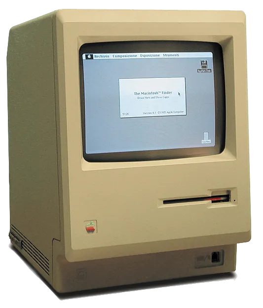 Apple Macintosh 128k personal computer