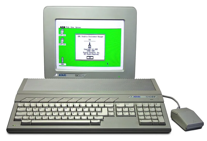 Atari 1040STf personal computer