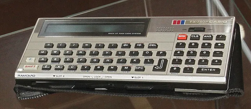 Casio FX 750P personal computer