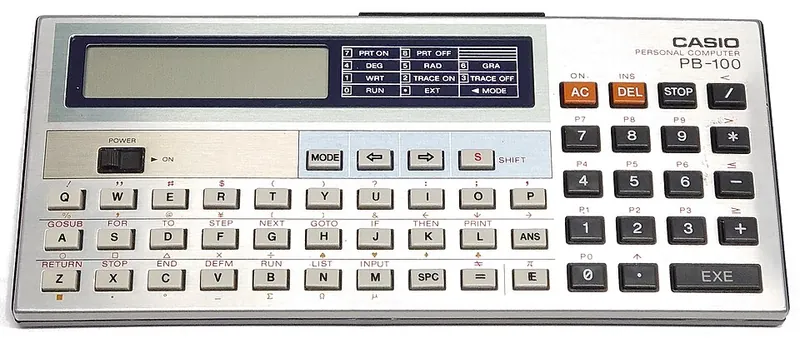 Casio PB 100 personal computer