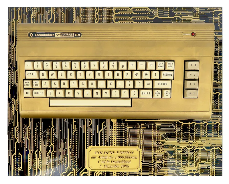 Commodore 64 Golden Edition personal computer