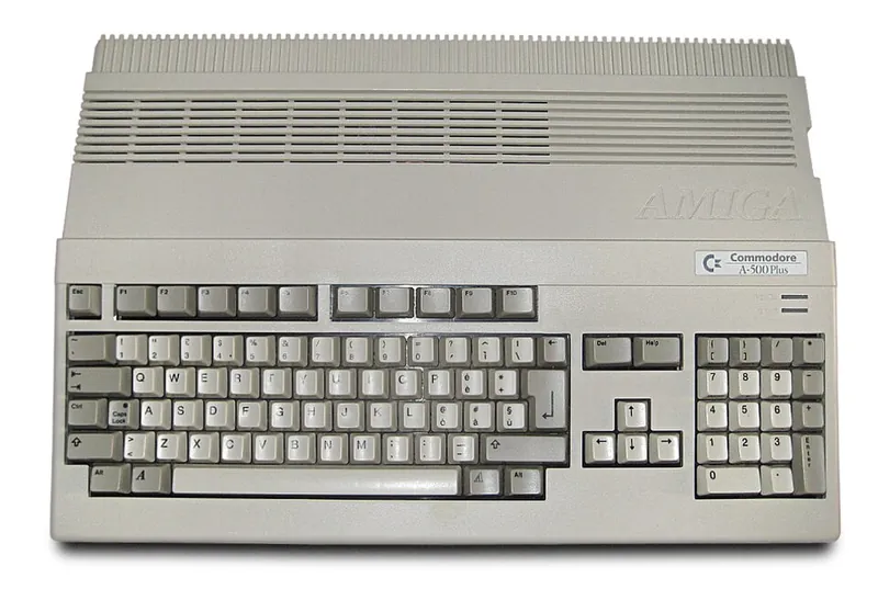 Commodore Amiga 500Plus personal computer
