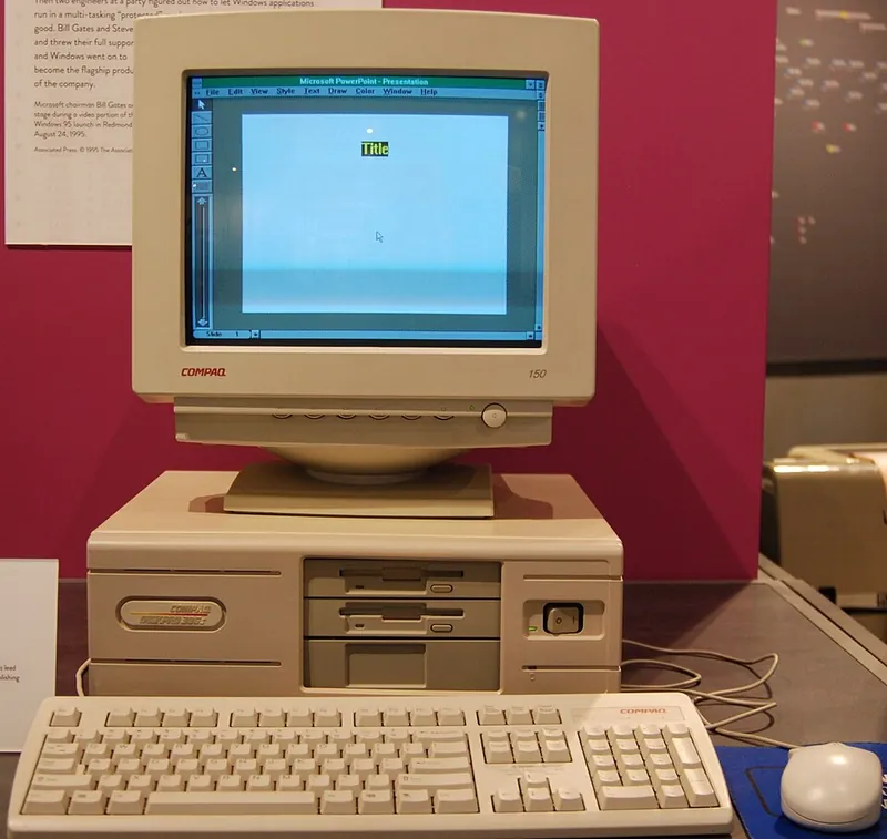 Compaq DeskPro 386 personal computer