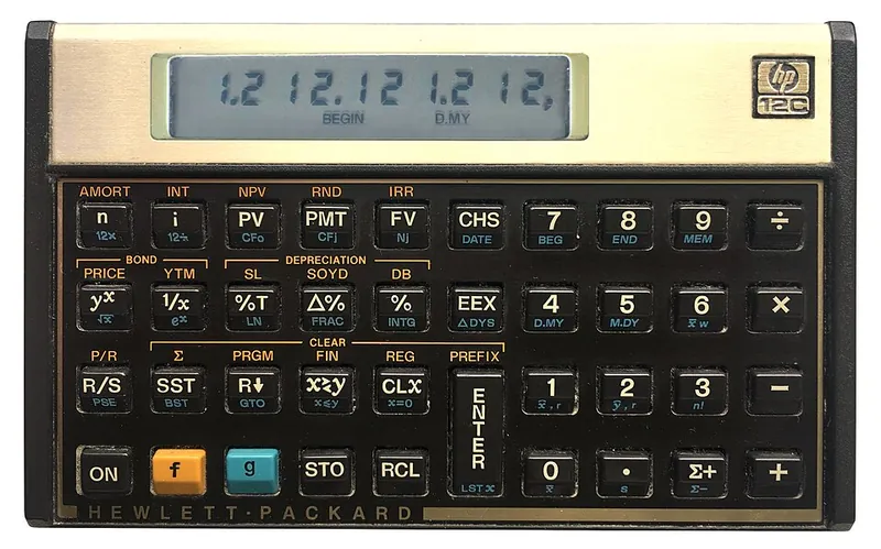 HP 12C home computer