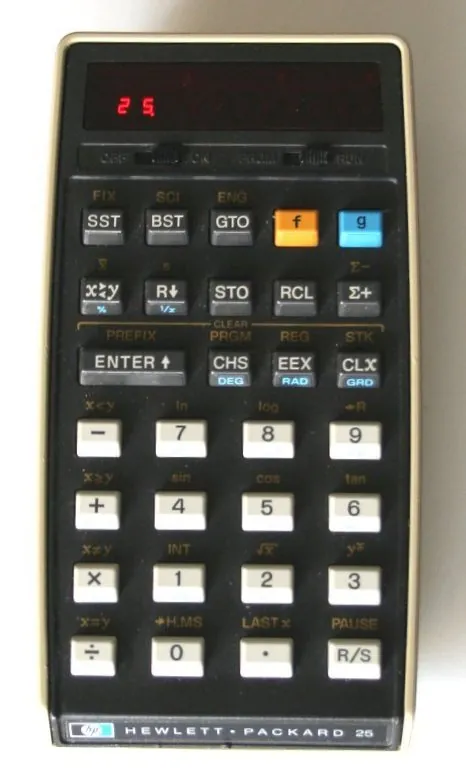HP 25 home computer