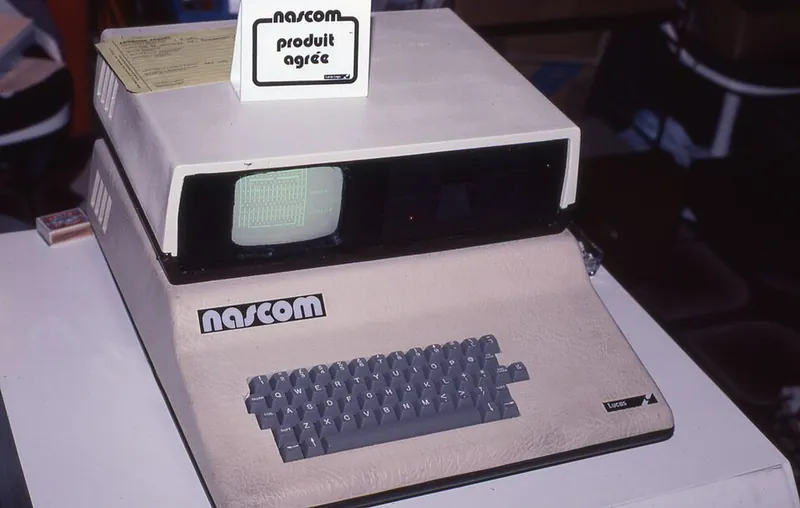 Lucas Nascom Nascom I personal computer