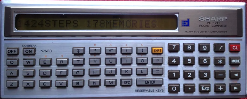 Sharp PC 1211 home computer