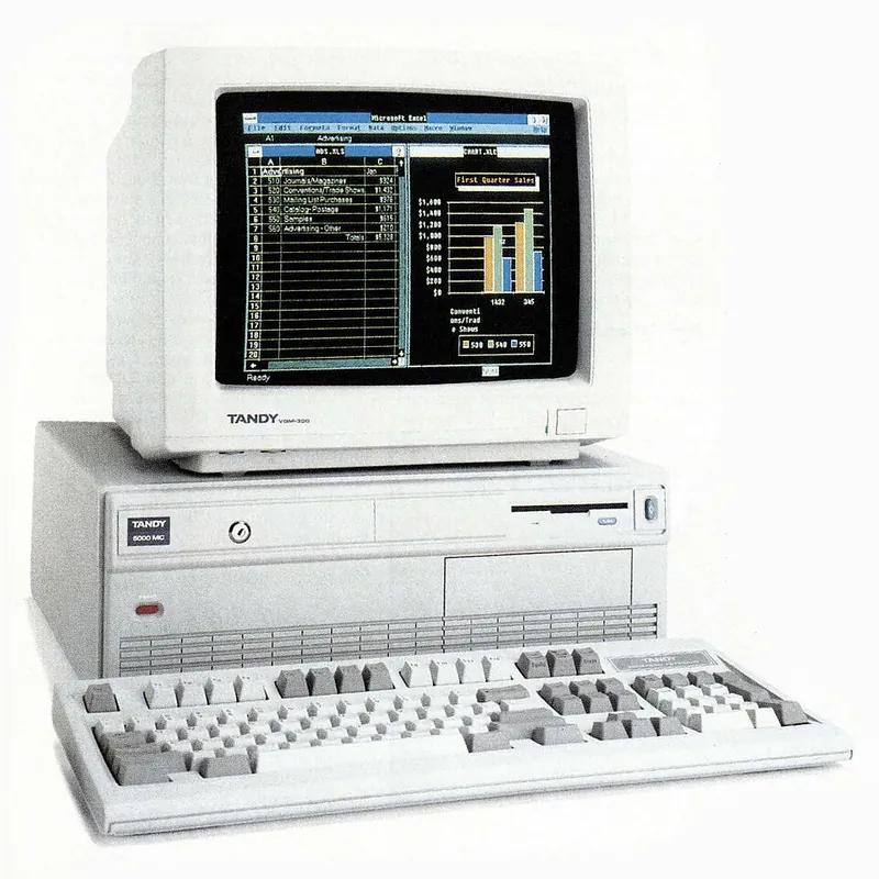 Tandy Corp. 5000 MC home computer