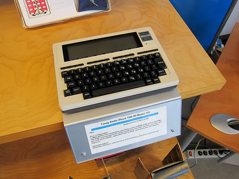 Tandy Corp. Model 100 personal computer