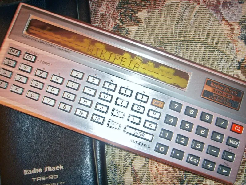 Tandy Corp. TRS-80 Pocket Computer home computer