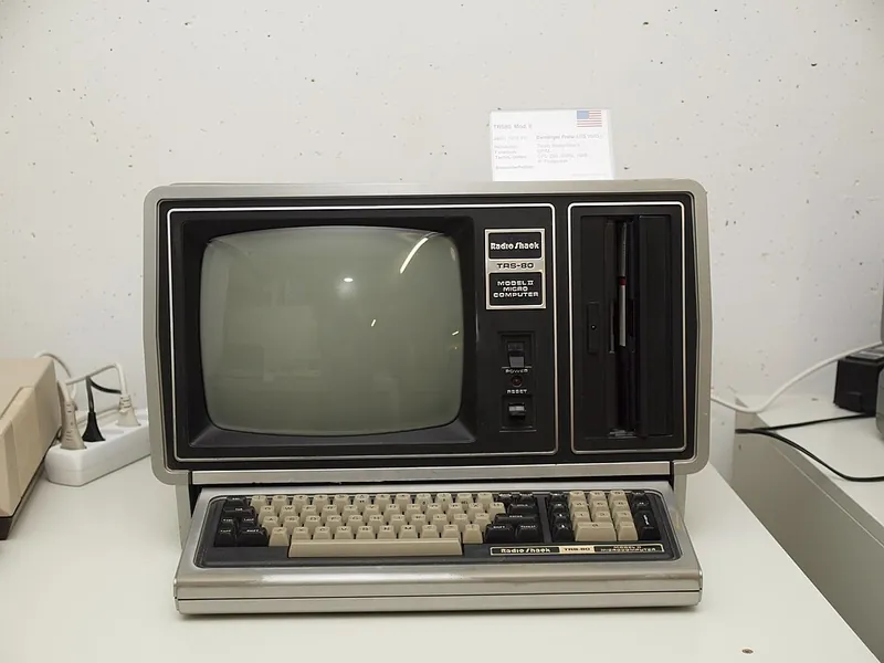 Tandy Corp. TRS80 Model II personal computer