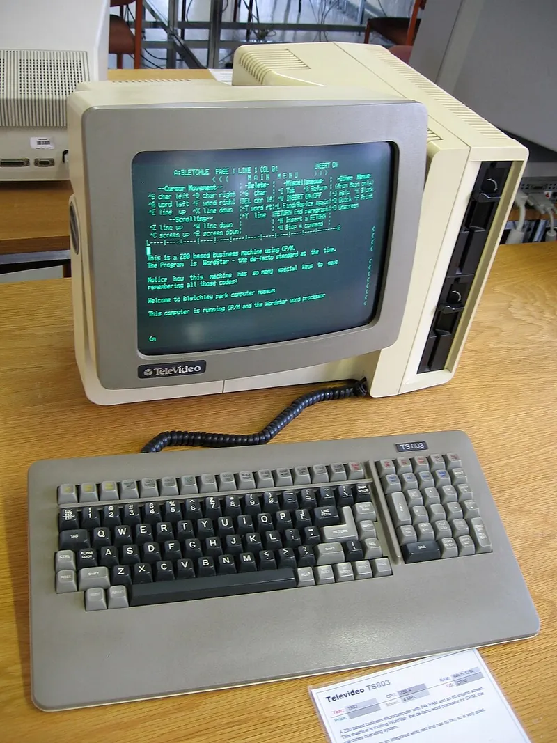 Televideo Systems Inc. TS 803 personal computer