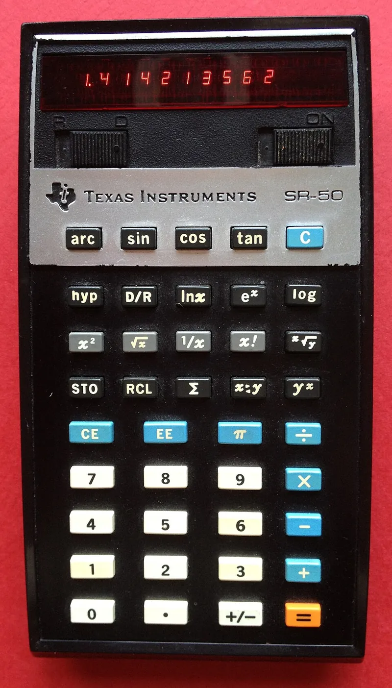 TI SR-50 home computer
