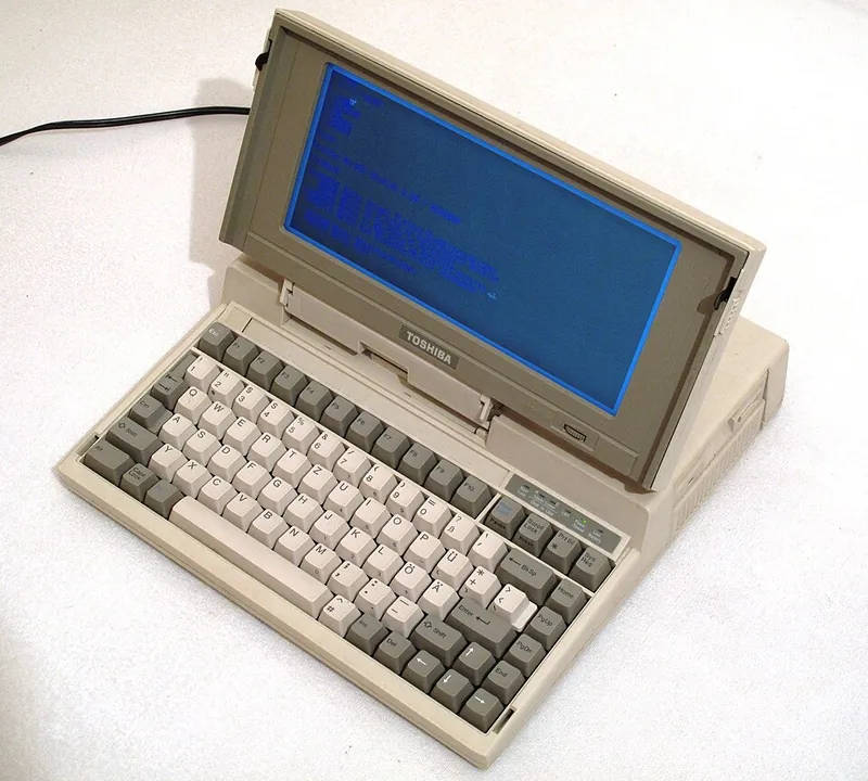 Toshiba T1200 personal computer