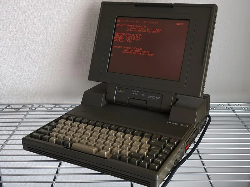 Toshiba T3100 personal computer